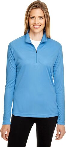Team 365 Ladies Zone Performance Quarter-Zip XL Sport Light Blue in Kuwait