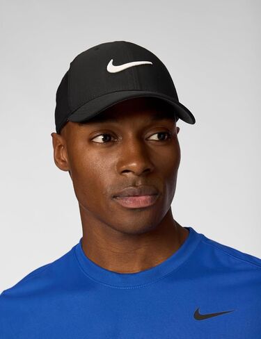 Nike Unisex Adult Dri-Fit Club Structured Swoosh Cap Hat | Mens and Womens in Saudi Arabia