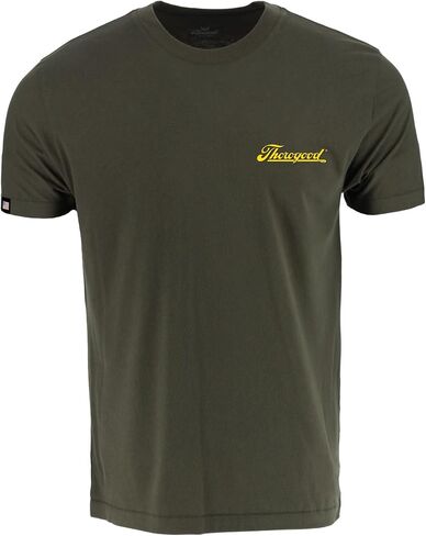 Thorogood Men's Wing & Wheel Short Sleeve T-Shirt USA Made in Saudi Arabia