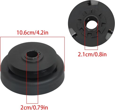munirater Centrifugal Clutch 3/4 inch Bore 3/16 inch Key Way Belt Drive Replacement for Go Kart 200182 in Saudi Arabia