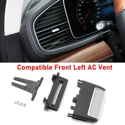 TTCR-II Compatible with Mercedes Benz GLE GLS Vent Clip 2020-2024, 1 PC Rear AC Vent Clip for GLE W167 and GLS X167, for 2020-2024 GLE GLS Class Air Grille Tab (Back Row) in Saudi Arabia