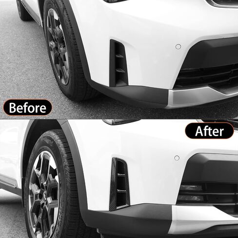 YouToocar 2pcs أغطية ضوضاء الضباب الأمامية متوافقة مع Kia Sorento 2024-2025 الملحقات (أسود لامع) in Kuwait