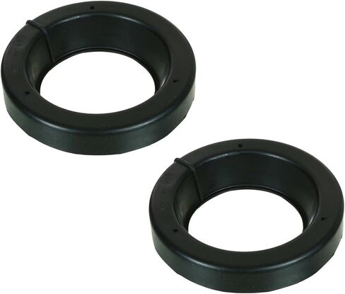Pair Set 2 Front Lower Coil Spring Insulators Fits Chevy S10 GMC Jimmy RWD in Saudi Arabia
