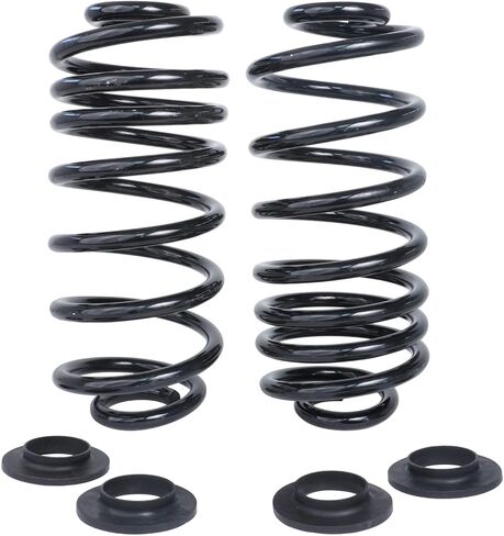Detroit Axle - 2 Rear Coil Springs for 2002-2009 Chevrolet Trailblazer GMC Envoy 2003 2004 2005 2006 2007 2008 Rear Coil Springs Conversion Replacement in Saudi Arabia