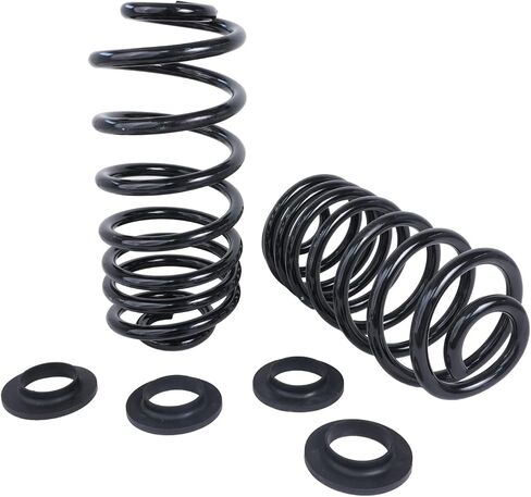 Detroit Axle - 2 Rear Coil Springs for 2002-2009 Chevrolet Trailblazer GMC Envoy 2003 2004 2005 2006 2007 2008 Rear Coil Springs Conversion Replacement in Saudi Arabia