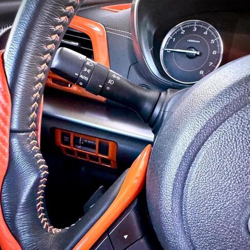 for Subaru Front Side Air Condition Vent Outlet Cover Trim for Subaru Crosstrek Impreza Sport Limited Premium 2018 2019 2020 2021 2022, Orange in Kuwait