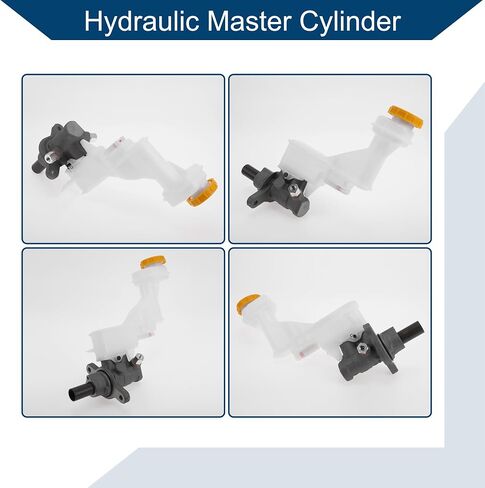 No.D6010JG80A/17243460-101 Brake Master Cylinder with Reservoir for Nissan Rogue 2008-2014 Hydraulic Master Cylinder Aluminum Alloy Plastic 1 Pc Silver Tone White in Saudi Arabia