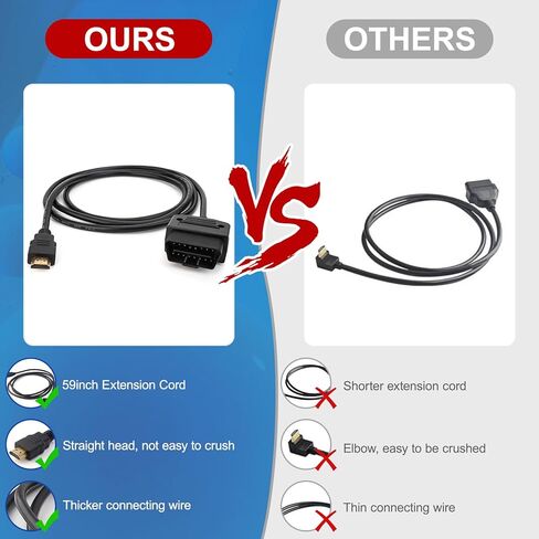 sct x4 Cable for OBD2 Compatible with Xcalibrator X4 Model Tuner Scanner,Works Perfectly on Ford Vehicles,for 7011U-08 Cable in Saudi Arabia