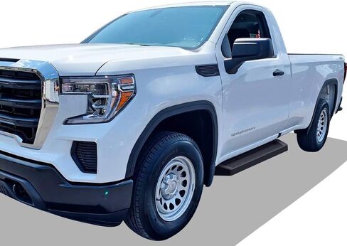 APS (لوحة الجري السوداء) NERF BARS متوافقة مع Chevy Silverado GMC Sierra 1500 2019-2025 CAB و SILVERADA SILVERADA 1500 LTD SIERA 1500 LD 2022 & 2500 3500 2020-2025 (استبعاد 19 1500 LD) in Saudi Arabia