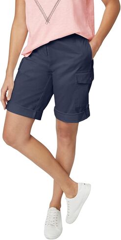 ellos Plus Size Convertible Cargo Shorts in Saudi Arabia