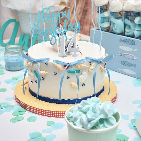 27PCS Bow Cake Toppers with Happy Birthday Sign 0-9 Numbers Spiral Long Thin Bowknot Ribbons Cake Decorations for Coquette Themed Birthday Bridal Wedding(Black) in Kuwait