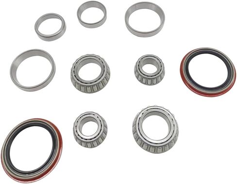 6Pcs Front Wheel Bearing and Race Set & Seal Kits for 1987-1982 Chevrolet Camaro Malibu S10 for 1986-1983 GMC Caballero S15 Jimmy for 1987-1985 Oldsmobile Cutlass for 1986-1982 Pontiac in Saudi Arabia