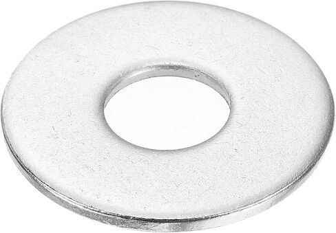 uxcell 20Pcs M10 Flat Washer, 304 Stainless Steel 10.5mm ID x 30mm OD x 2.5mm Thick for Bolt Screw, Factories Repair, Kitchens, Shops, and Outdoor Construction, Silver in Saudi Arabia