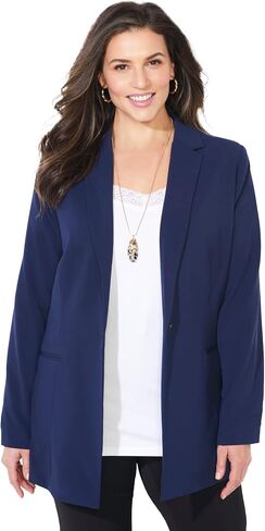 Catherines Women's Plus Size Right Fit; Blazer in Saudi Arabia