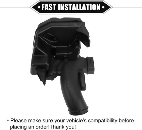 Air Cleaner Intake Lower Resonator Compatible for Honda Accord 2013-2017, Durable Plastic Black Chamber Resonator Assembly in Saudi Arabia