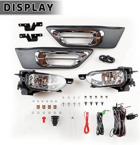 أضواء ضباب Autowiki لعام 2002 2003 2004 Honda CR-V LAMP CRV مجموعات مع مجموعة الأسلاك 1 زوج in Saudi Arabia