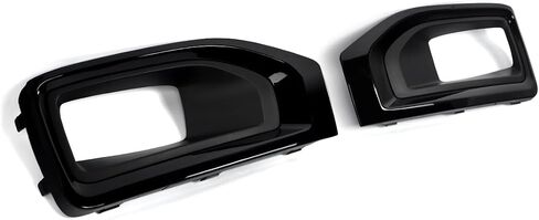 Fog Light Gloss Black Trim Cover Compatible with GMC Yukon/Yukon XL 2015-2020 Driver and Passenger Side Replace for 22936426,22936427 in Saudi Arabia