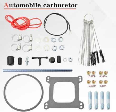 4 Barrel 1405 Carburetor Manual Choke Carb Compatible with Edelbrock Performer 600 CFM,1405-600, No EGR in Saudi Arabia
