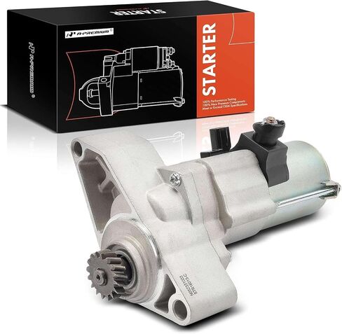 A-Premium Starter Motor Compatible with Honda Pilot 2016, Odyssey 2018-2019, Ridgeline 2020-2021, Passport 2019-2021 & Acura MDX 2016-2020, 3.5L, 12V 1.8KW 16-Teeth CW in Saudi Arabia