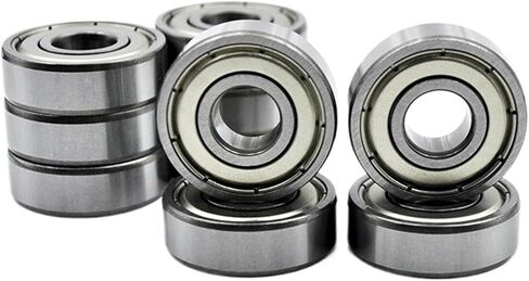 10-100pcs 608 606 607 609 625 626 627 628 ZZ 2RS 2Z DDU Bearings High Performance Roller Skate Skateboard Wheel Bearing(608 2RS Premium,100Pcs) in Saudi Arabia