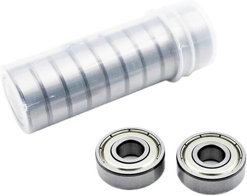 10-100pcs 608 606 607 609 625 626 627 628 ZZ 2RS 2Z DDU Bearings High Performance Roller Skate Skateboard Wheel Bearing(608 2RS Premium,100Pcs) in Saudi Arabia