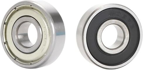 10pcs Miniature Bearing 627ZZ 7 * 22 * 7mm 627 ZZ 2Z 2RS Chrome Steel Deep Groove Ball Bearings(627 2RS Premium) in Saudi Arabia