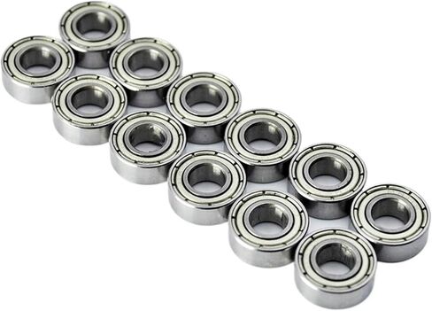 20pcs مجموعة محمل مختومة معدن مجموعة لقطع الغيار TT01 TT-01 TT01E TT01D TT02B 1/10 RC محامل السيارة in Saudi Arabia