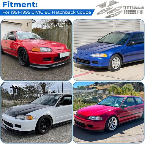 لعام 1991-1995 Honda Civic eg Hatchback Pront & الخلفي المصاعد مع الأجهزة in Saudi Arabia