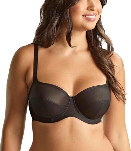 Panache Tango Essence Balconette Bra for Women – Full Coverage, Non-Stretch Support, Sheer Mesh Look in Saudi Arabia