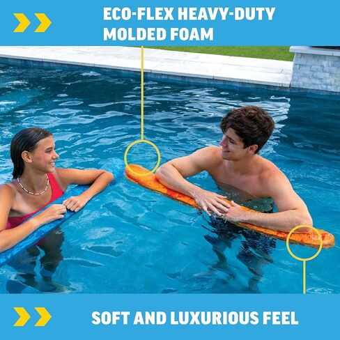 WOW Sports - Green Vacation Mode Pool Noodle - Perfect for Pools, Swimming, & Floating - Floatation Device for Adults & Children - Pool Party Accessory in Kuwait