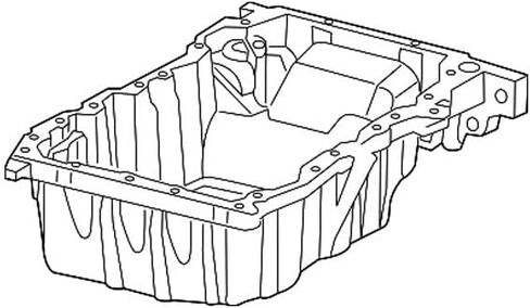 MOPAR 68086157AC OIL OIL PAN Chrysler 200 Jeep Cherokee in Saudi Arabia