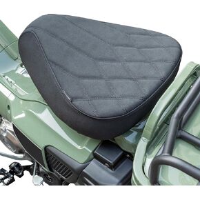 راكب دراجة نارية منفردة سرج سرج منفردة سائق السائق الأمامي وسادة ملاءمة وسادة بيلون متوافقة مع CT125 Trail Hunter Cub 125 2020 2021 2022 2023 2024 2025 ، Black in Kuwait