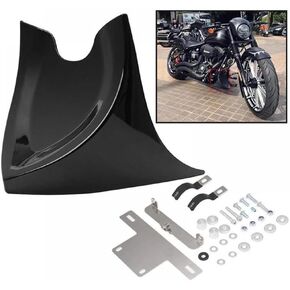 Universal Fit Air Deflector Front Spoiler Set For Sportster Softail V-ROD Touring In 2 Colors(Matte Black) in Saudi Arabia