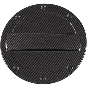 for Camaro Carbon Fiber Gas Cap Fuel Filler Door Tank Cover Trim for Chevy Camaro 2017-2023 Carbon Fiber Exterior Accessories in Kuwait