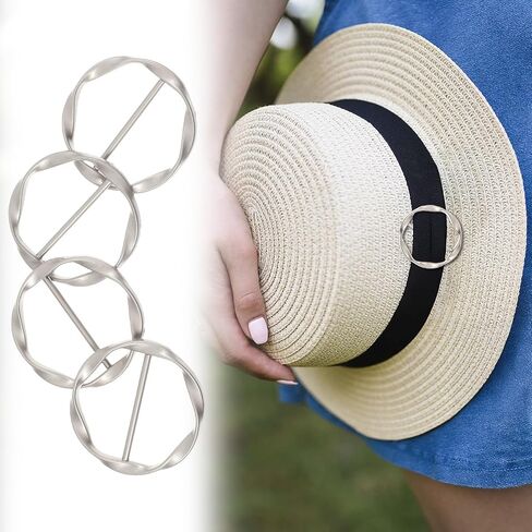 T-shirt Ties Rings, 4 PCS Shirt Ties Clips for Women Silk Scarf Ring Clip Shirt Clips Scarf Buckle Round Knotted Buckles Fashion Alloy Circle Clip Buckle for Shirts Silk Scarves Clothing (Silver) in Saudi Arabia