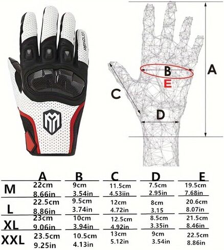 Motocross Riding Protective Vented Leather Motorcycle Gloves in Saudi Arabia