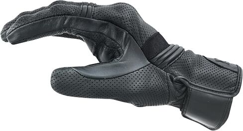 Motorcycle Gloves Touch Screen - Perforated Cowhide Leather with Knuckle Protection for Motocross, Riding, and Outdoor Sports in Saudi Arabia