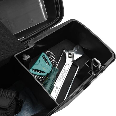 XMT-MOTO Pair Hard Saddlebag Tray Organizer Fit For Harley Touring 2014-LATER,Street Road Glide King in Saudi Arabia