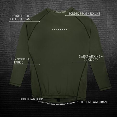 Hayabusa Core Rash Guard for Men Long Sleeve in Saudi Arabia
