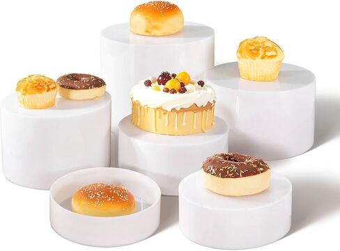 3pcs Riseers Buffet ، وناهضات الطعام لبوفيه ، وصناديق أكريليك لعرض ROVER RISER CASE in Kuwait