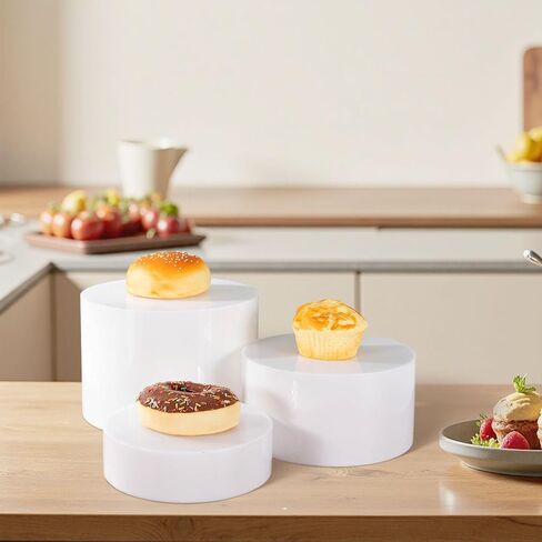 3pcs Riseers Buffet ، وناهضات الطعام لبوفيه ، وصناديق أكريليك لعرض ROVER RISER CASE in Kuwait