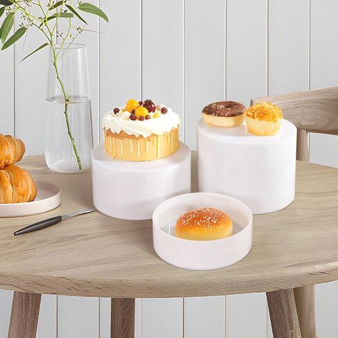 3pcs Riseers Buffet ، وناهضات الطعام لبوفيه ، وصناديق أكريليك لعرض ROVER RISER CASE in Kuwait