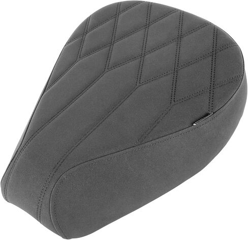 Motorcycle Leather Rider Saddle Solo Front Driver Seat Cushion Pillion Pad Compatible with CT125 Trail Hunter Cub 125 2020 2021 2022 2023 2024 2025, Black in Kuwait