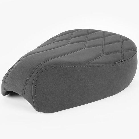 Motorcycle Leather Rider Saddle Solo Front Driver Seat Cushion Pillion Pad Compatible with CT125 Trail Hunter Cub 125 2020 2021 2022 2023 2024 2025, Black in Kuwait