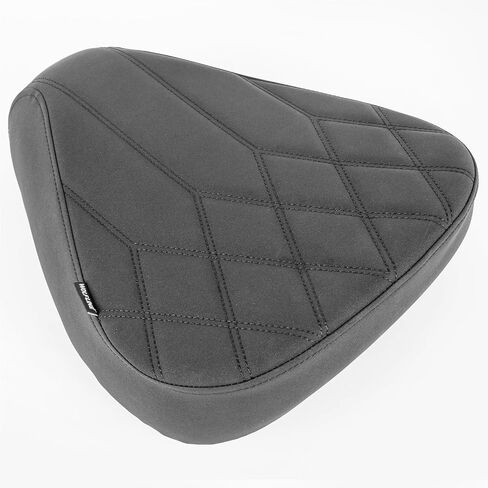 Motorcycle Leather Rider Saddle Solo Front Driver Seat Cushion Pillion Pad Compatible with CT125 Trail Hunter Cub 125 2020 2021 2022 2023 2024 2025, Black in Kuwait