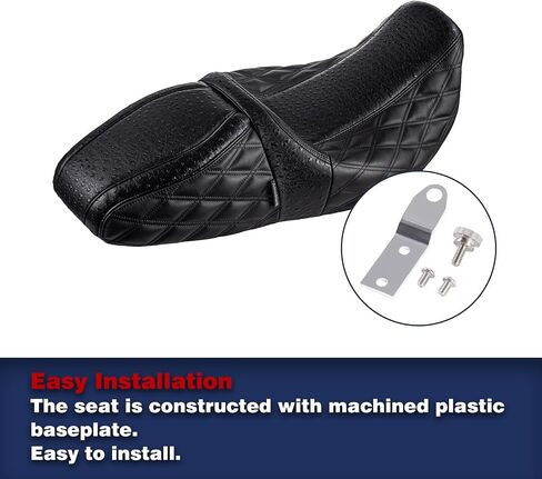 Advanblack Raptor Seat Harley Touring Seat With Diamond Stitching & Ostrich Leather For '09-'23 Harley Touring Road King Road Street Glide Electra Glide Tri-Glide in Saudi Arabia