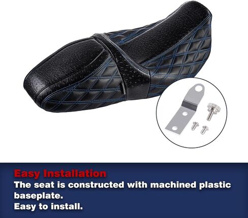 Advanblack Raptor Seat Harley Touring Seat With Diamond Stitching & Ostrich Leather For '09-'23 Harley Touring Road King Road Street Glide Electra Glide Tri-Glide in Saudi Arabia