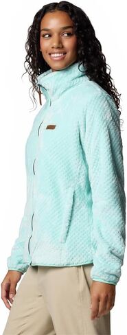 Columbia Women's Fire Side II Sherpa Full Zip, Moonvista, Small in Saudi Arabia