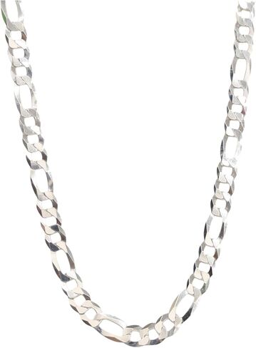 925 Sterling Silver Figaro Chain 10 مم للجنسين in Kuwait