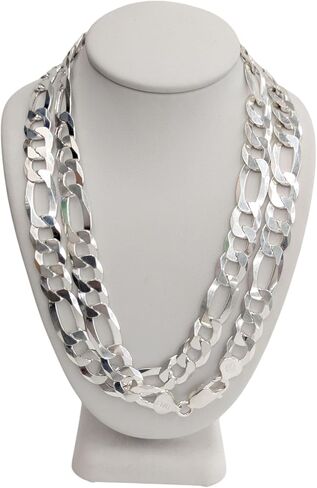 925 Sterling Silver Figaro Chain 10 مم للجنسين in Kuwait